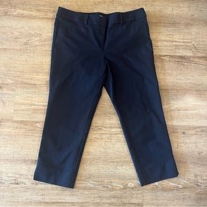 Loft black capri pant